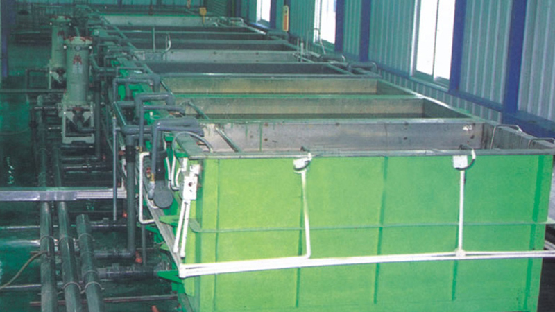 Preprocessing Enter the dewatering system