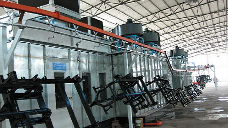 Tricycle Frame Painting Line