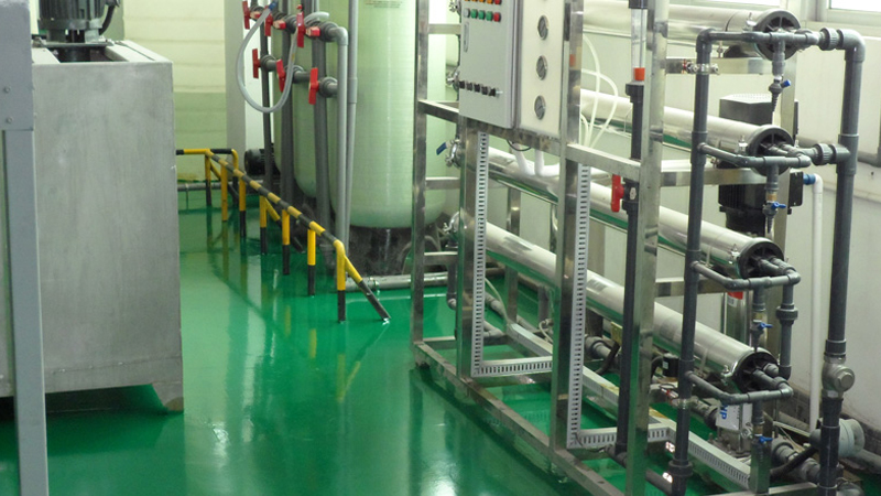 Pre-treatment of pure water equipmen