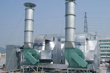 Ceramics, sports equipment, motorcycles Auto Parts Dust - free coating production line - the general treatment of waste gas